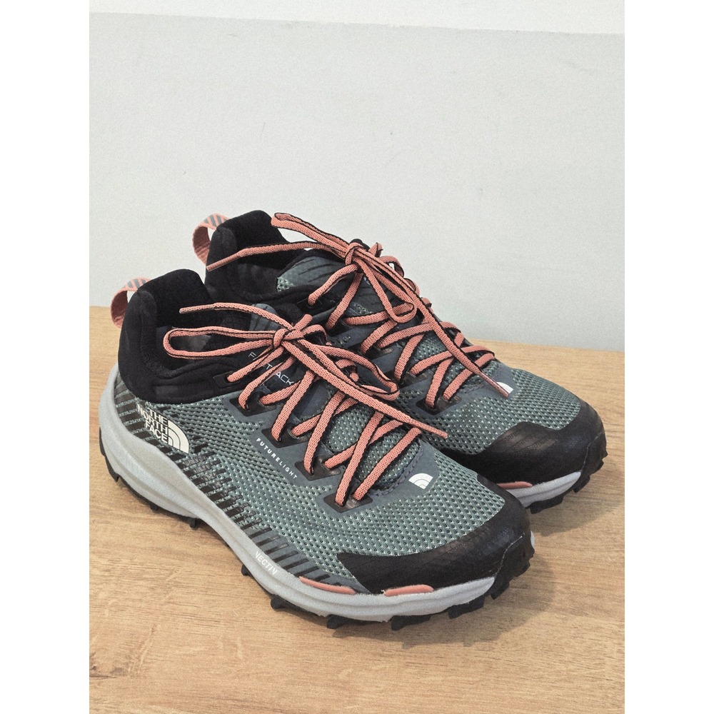 The‎ North Face Vectiv Fastpack Futurelight Hiking Shoes Womens 9 Teal NF0A5JCZ